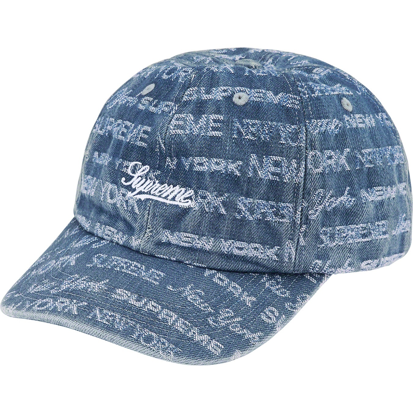 Multi Type Jacquard Denim 6-Panel view 2